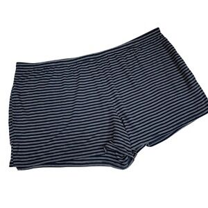 Soma Pajama Shorts Striped Knit Sleep Lounge Bottoms‎ Women's XXL
